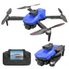 foozacLF672 screen-controlled brushless drone with three cameras, optical flow obstacle avoidance, high-definition aerial photography, remote control aircraft for foreign trade Item Picture
